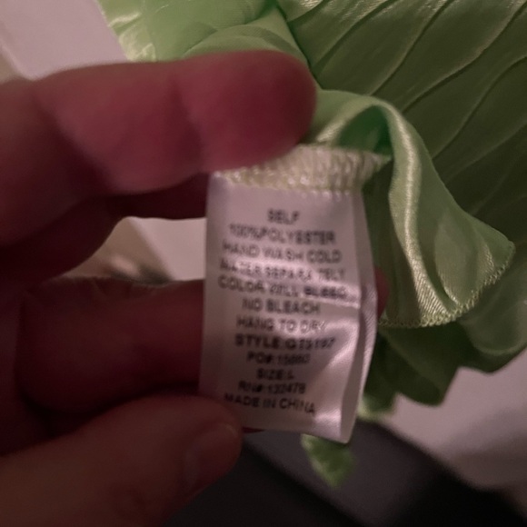 glam One Shoulder Top Size Large - Picture 5 of 7